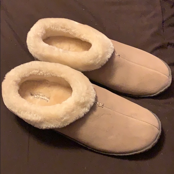 columbia slippers womens